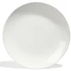 Outlet Assiette plate Madrid Ø27cm faïence blanche Vaisselle Et Accessoires De Table