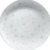Assiette plate motifs étoiles blanche|Gifi Hot