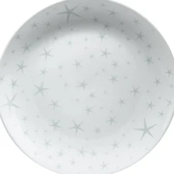Assiette plate motifs étoiles blanche|Gifi Hot