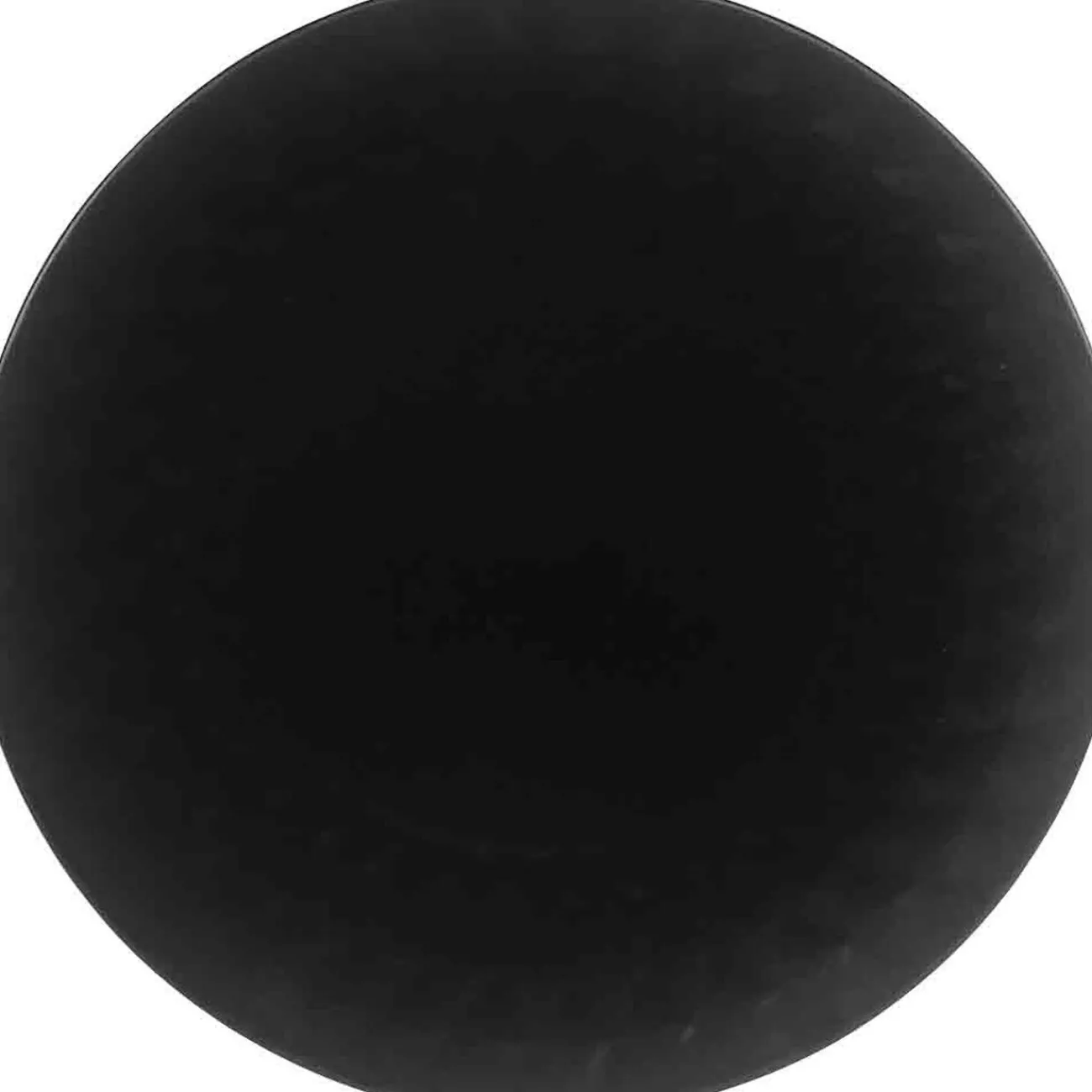 Assiette plate noire à reliefs|Gifi