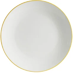 Assiette plate porcelaine blanc Ø26,5cm|Gifi Outlet