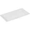 Assiette plate rectangulaire porcelaine blanc|Gifi New