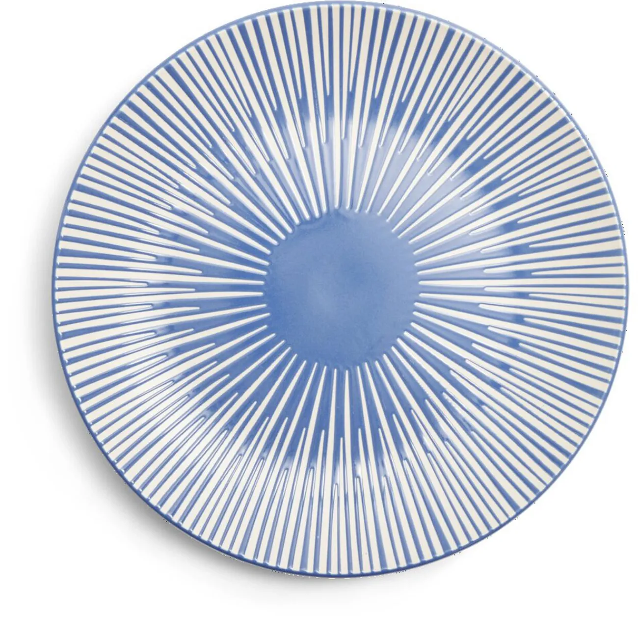 Sale Assiette plate Rio faïence bleue et blanche Ø27cm Vaisselle Et Accessoires De Table