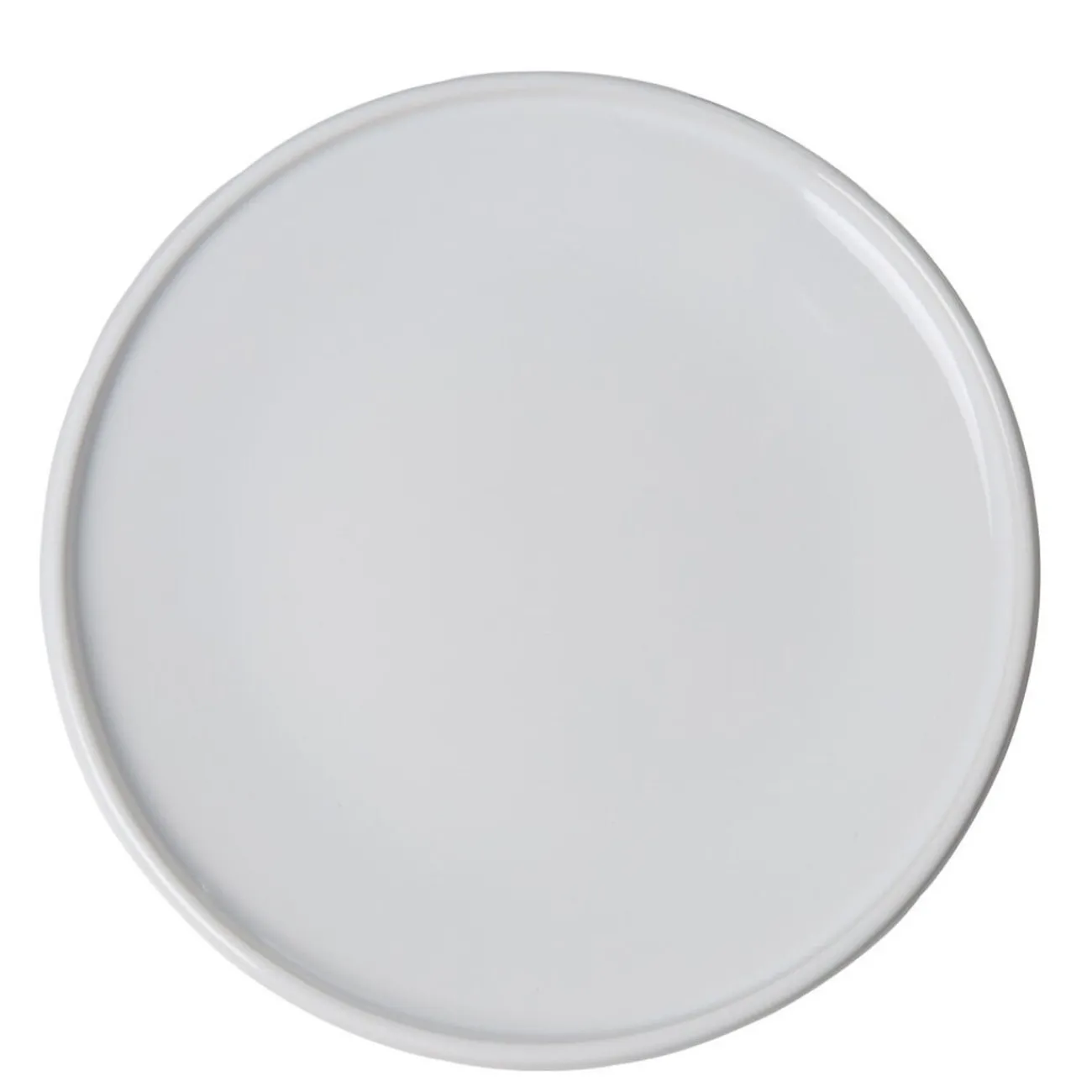 Assiette plate ronde blanche Terra|Gifi Best