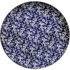 ASSIETTE PLATE RONDE BLEU ET BLANC|Gifi Hot