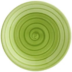 Assiette plate ronde déco spirale Ø25 cm|Gifi Discount