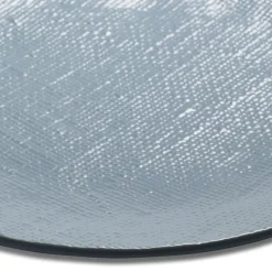 Assiette plate ronde en grès reliefbleu|Gifi Best