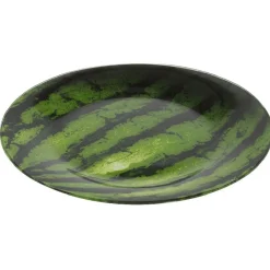 Assiette plate ronde imprimée pastèque|Gifi Discount
