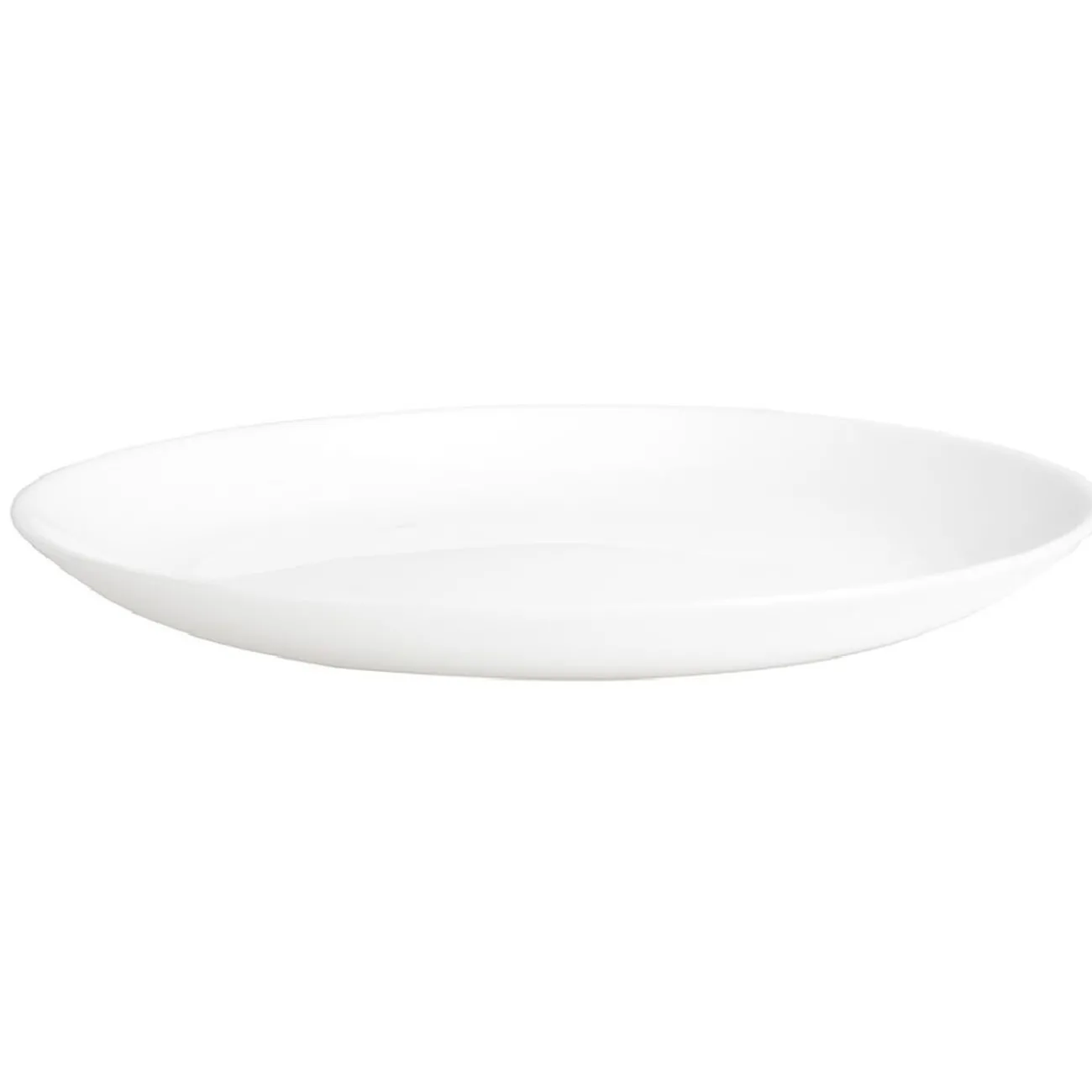Assiette plate ronde Luminarc unie blanche Diwali|Gifi Hot