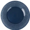 Assiette plate ronde Luminarc Bulla bleu nuit bord large|Gifi Outlet