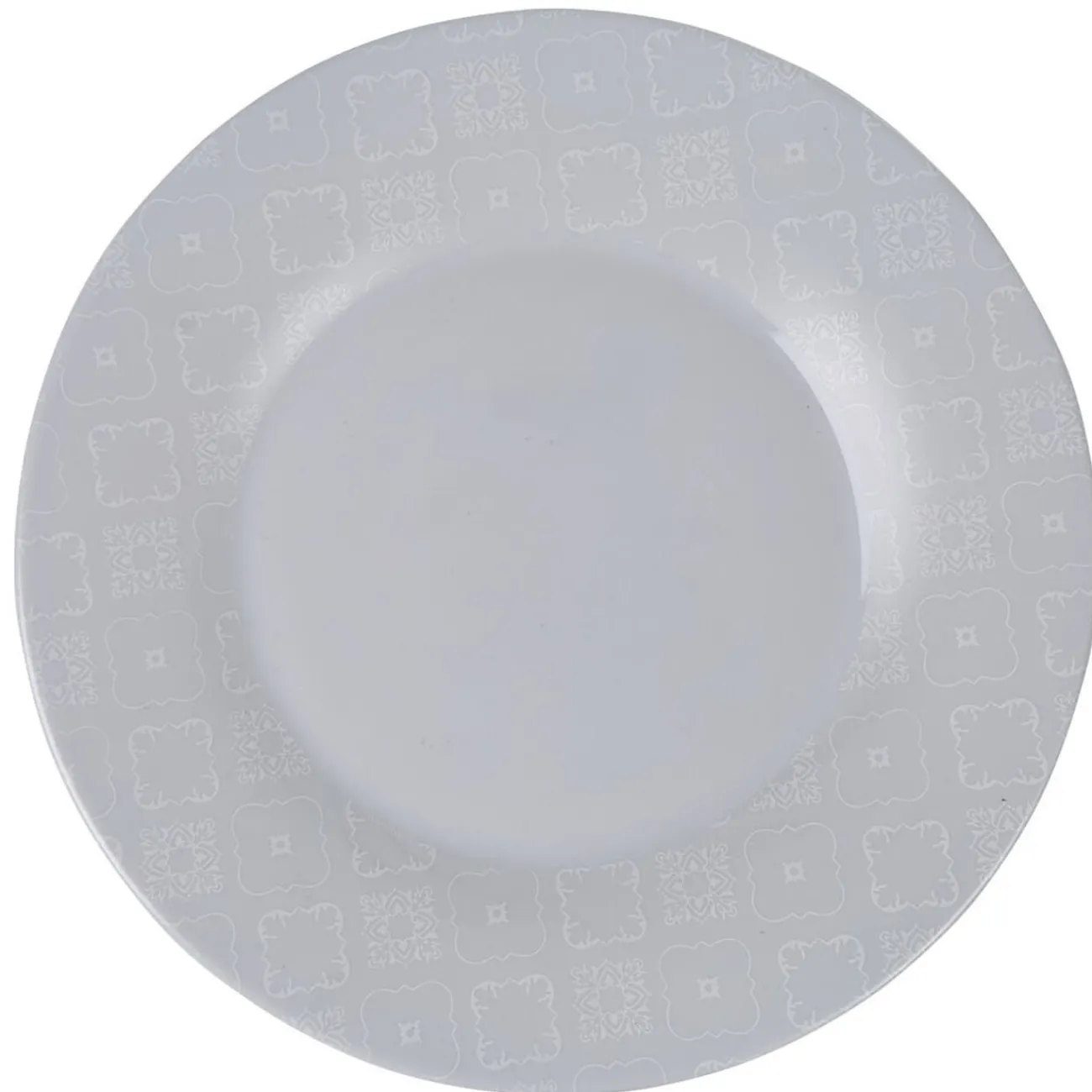 Assiette plate ronde Luminarc modèle Calicot gris|Gifi Sale