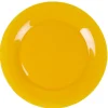 Assiette plate ronde Luminarc unie jaune moutarde Zana|Gifi Hot
