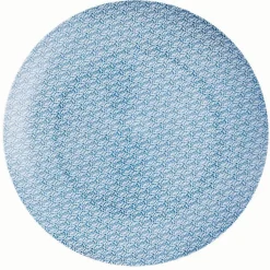 Assiette plate ronde motif géométrique 4 couleurs x4|Gifi Best