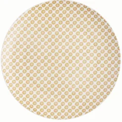 Assiette plate ronde motif géométrique 4 couleurs x4|Gifi Best