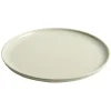 Assiette plate ronde Oslo taupe|Gifi Clearance