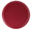 Assiette plate ronde Oslo rouge|Gifi Discount