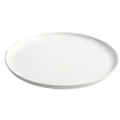 Assiette plate ronde Oslo blanche|Gifi Clearance