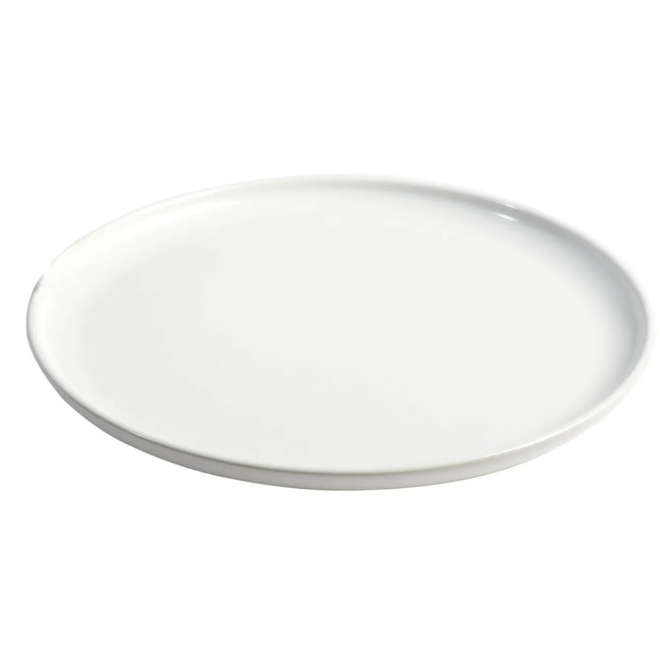 Assiette plate ronde Oslo blanche|Gifi Clearance