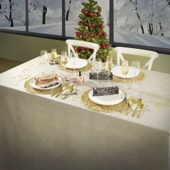 Assiette plate ronde Oslo blanche|Gifi Clearance