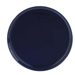 Assiette plate ronde Oslo bleue|Gifi Best
