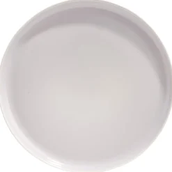 Sale Assiette plate ronde Oslo porcelaine gris uni Vaisselle Et Accessoires De Table