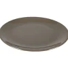 Assiette plate taupe|Gifi Clearance