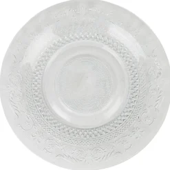 Assiette plate transparente ciselée|Gifi Outlet