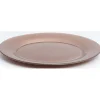 Assiette plate verre Zana cuivrée|Gifi Discount