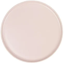 Assiette ronde plate Nordic porcelaine rose|Gifi Online