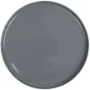 Assiette ronde plate Nordic porcelaine gris|Gifi Clearance