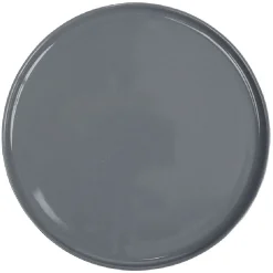 Assiette ronde plate Nordic porcelaine gris|Gifi Clearance