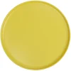 Assiette ronde plate Nordic porcelaine jaune|Gifi Best