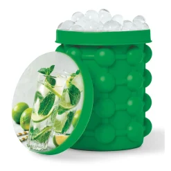 Bac à glaçons 2 en 1 vert motif mojito|Gifi Online