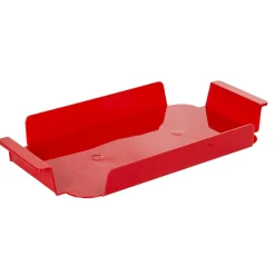 Bac à glaçons avec support 32 compartiments rouge|Gifi Discount