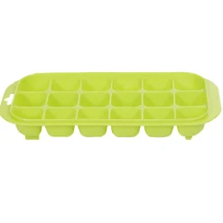 Bac à glaçons en plastique vert 18 compartiments x2|Gifi