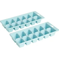 Bac à glaçons en plastique vert x2|Gifi Discount