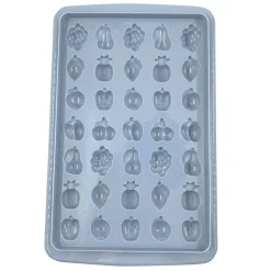 Bac à glaçons forme fruit avec réservoir et pelle|Gifi