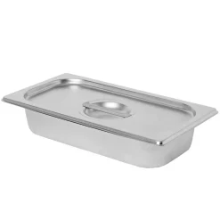 Outlet Bac inox avec couvercle préparation conservation L.32,5 cm Préparation Culinaire
