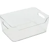 Online Bac rangement frigo 5L plastique transparent 27,2x18,7xH11cm Rangement De Cuisine