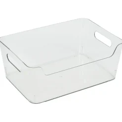 Online Bac rangement frigo 5L plastique transparent 27,2x18,7xH11cm Rangement De Cuisine