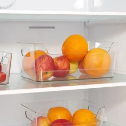 Online Bac rangement frigo 5L plastique transparent 27,2x18,7xH11cm Rangement De Cuisine