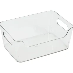 Outlet Bac rangement frigo 2L plastique transparent 20,5x14xH8,5cm Rangement De Cuisine
