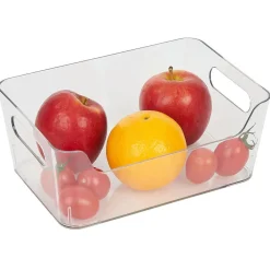 Outlet Bac rangement frigo 2L plastique transparent 20,5x14xH8,5cm Rangement De Cuisine