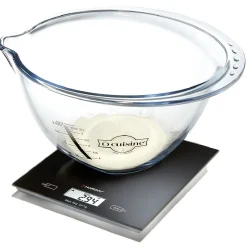 Clearance Balance de cuisine électronique et tactile noire Homday Préparation Culinaire