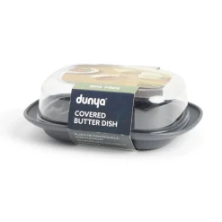 Discount Beurrier plastique sans BPA transparent ou gris 17,4x12,5xH6cm Préparation Culinaire