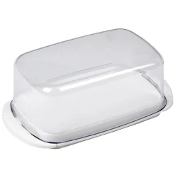 Online Beurrier socle blanc avec couvercle transparent Préparation Culinaire