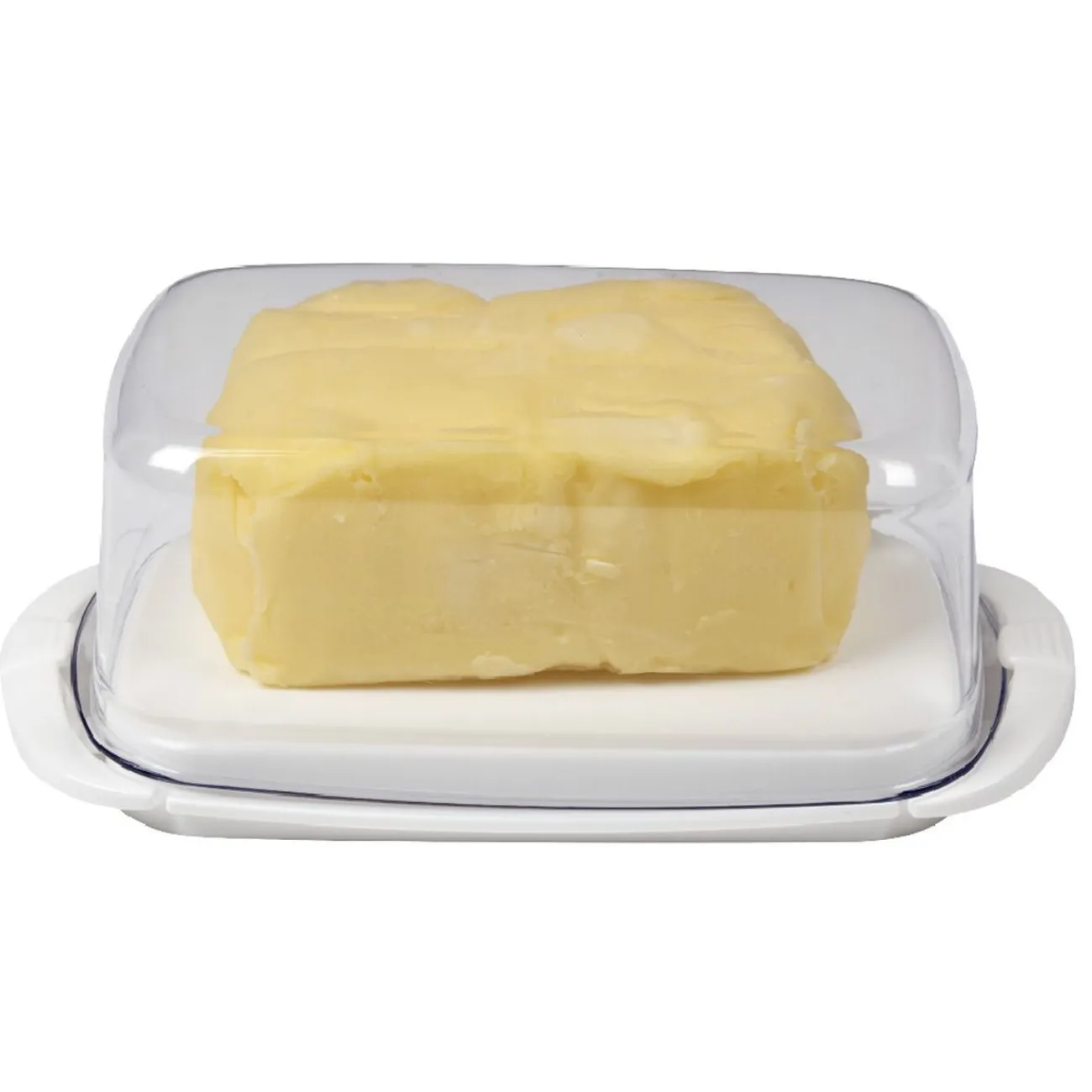 Online Beurrier socle blanc avec couvercle transparent Préparation Culinaire