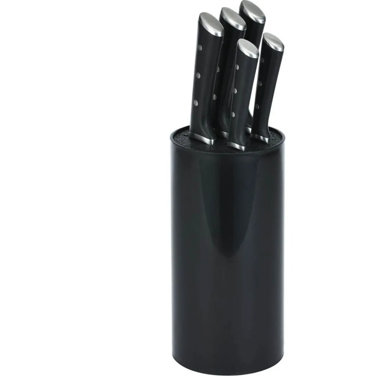 Clearance Bloc couteaux universel rond noir Préparation Culinaire