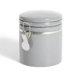 Sale Bocal en céramique avec clip en métal Ø10xH13cm Conservation Alimentaire