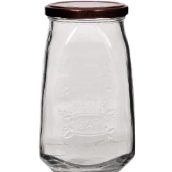 Best Bocal hermétique transparent vintage grand modèle Conservation Alimentaire